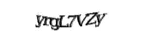 Security check image, please type the characters shown