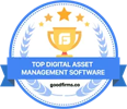 Badge GoodFirms Top DAM Software