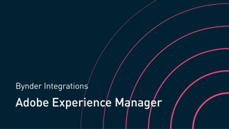 Bynder integrates with Adobe Experience Manager