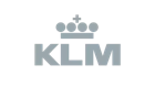 Logo Customer Gray KLM